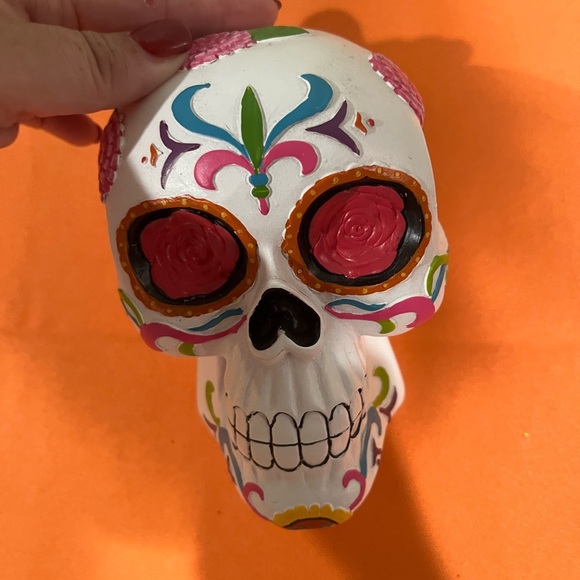 Colorful Sugar Skull Decor - Picture 6 of 8